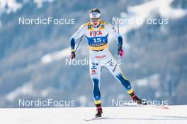 22.01.2023, Livigno, Italy (ITA): Edvin Anger (SWE) - FIS world cup cross-country, team sprint, Livigno (ITA). www.nordicfocus.com. © Modica/NordicFocus. Every downloaded picture is fee-liable.