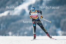 22.01.2023, Livigno, Italy (ITA): Alexandra Danner (GER) - FIS world cup cross-country, team sprint, Livigno (ITA). www.nordicfocus.com. © Modica/NordicFocus. Every downloaded picture is fee-liable.