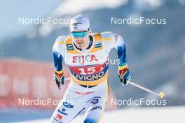 22.01.2023, Livigno, Italy (ITA): Marcus Grate (SWE) - FIS world cup cross-country, team sprint, Livigno (ITA). www.nordicfocus.com. © Modica/NordicFocus. Every downloaded picture is fee-liable.