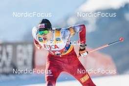 22.01.2023, Livigno, Italy (ITA): Michael Foettinger (AUT) - FIS world cup cross-country, team sprint, Livigno (ITA). www.nordicfocus.com. © Modica/NordicFocus. Every downloaded picture is fee-liable.