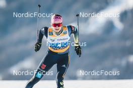 22.01.2023, Livigno, Italy (ITA): Laura Gimmler (GER) - FIS world cup cross-country, team sprint, Livigno (ITA). www.nordicfocus.com. © Modica/NordicFocus. Every downloaded picture is fee-liable.