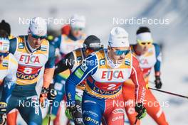 22.01.2023, Livigno, Italy (ITA): Jules Chappaz (FRA) - FIS world cup cross-country, team sprint, Livigno (ITA). www.nordicfocus.com. © Modica/NordicFocus. Every downloaded picture is fee-liable.