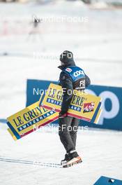 22.01.2023, Livigno, Italy (ITA): FIS implementation, staff, Le Gruyere - FIS world cup cross-country, team sprint, Livigno (ITA). www.nordicfocus.com. © Modica/NordicFocus. Every downloaded picture is fee-liable.