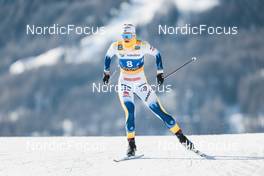 22.01.2023, Livigno, Italy (ITA): Maja Dahlqvist (SWE) - FIS world cup cross-country, team sprint, Livigno (ITA). www.nordicfocus.com. © Modica/NordicFocus. Every downloaded picture is fee-liable.
