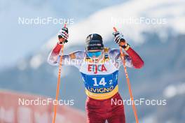22.01.2023, Livigno, Italy (ITA): Philipp Leodolter (AUT) - FIS world cup cross-country, team sprint, Livigno (ITA). www.nordicfocus.com. © Modica/NordicFocus. Every downloaded picture is fee-liable.