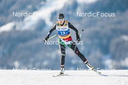 22.01.2023, Livigno, Italy (ITA): Cristina Pittin (ITA) - FIS world cup cross-country, team sprint, Livigno (ITA). www.nordicfocus.com. © Modica/NordicFocus. Every downloaded picture is fee-liable.