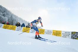 27.01.2023, Les Rousses, France (FRA): Andrew Musgrave (GBR) - FIS world cup cross-country, 10km, Les Rousses (FRA). www.nordicfocus.com. © Authamayou/NordicFocus. Every downloaded picture is fee-liable.