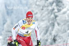 27.01.2023, Les Rousses, France (FRA): Jason Rueesch (SUI) - FIS world cup cross-country, 10km, Les Rousses (FRA). www.nordicfocus.com. © Authamayou/NordicFocus. Every downloaded picture is fee-liable.