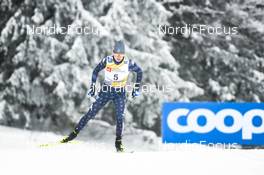 27.01.2023, Les Rousses, France (FRA): Peter Wolter (USA) - FIS world cup cross-country, 10km, Les Rousses (FRA). www.nordicfocus.com. © Authamayou/NordicFocus. Every downloaded picture is fee-liable.