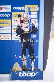 27.01.2023, Les Rousses, France (FRA): Jessie Diggins (USA) - FIS world cup cross-country, 10km, Les Rousses (FRA). www.nordicfocus.com. © Thibaut/NordicFocus. Every downloaded picture is fee-liable.