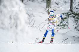 27.01.2023, Les Rousses, France (FRA): Viktor Braennmark (SWE) - FIS world cup cross-country, 10km, Les Rousses (FRA). www.nordicfocus.com. © Thibaut/NordicFocus. Every downloaded picture is fee-liable.