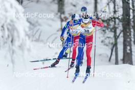 27.01.2023, Les Rousses, France (FRA): Clement Parisse (FRA) - FIS world cup cross-country, 10km, Les Rousses (FRA). www.nordicfocus.com. © Thibaut/NordicFocus. Every downloaded picture is fee-liable.