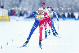 27.01.2023, Les Rousses, France (FRA): Mathieu Goalabre (FRA) - FIS world cup cross-country, 10km, Les Rousses (FRA). www.nordicfocus.com. © Thibaut/NordicFocus. Every downloaded picture is fee-liable.