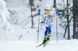27.01.2023, Les Rousses, France (FRA): William Poromaa (SWE) - FIS world cup cross-country, 10km, Les Rousses (FRA). www.nordicfocus.com. © Thibaut/NordicFocus. Every downloaded picture is fee-liable.