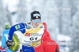 27.01.2023, Les Rousses, France (FRA): Arnaud Chautemps (FRA) - FIS world cup cross-country, 10km, Les Rousses (FRA). www.nordicfocus.com. © Authamayou/NordicFocus. Every downloaded picture is fee-liable.