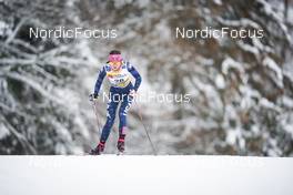 27.01.2023, Les Rousses, France (FRA): Alexandra Lawson (USA) - FIS world cup cross-country, 10km, Les Rousses (FRA). www.nordicfocus.com. © Thibaut/NordicFocus. Every downloaded picture is fee-liable.