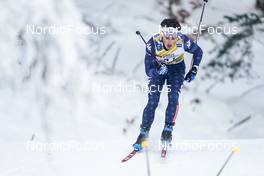 27.01.2023, Les Rousses, France (FRA): Will Koch (USA) - FIS world cup cross-country, 10km, Les Rousses (FRA). www.nordicfocus.com. © Thibaut/NordicFocus. Every downloaded picture is fee-liable.
