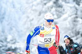 27.01.2023, Les Rousses, France (FRA): Renaud Jay (FRA) - FIS world cup cross-country, 10km, Les Rousses (FRA). www.nordicfocus.com. © Authamayou/NordicFocus. Every downloaded picture is fee-liable.