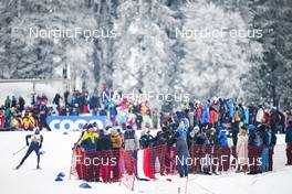 27.01.2023, Les Rousses, France (FRA): Peter Wolter (USA) - FIS world cup cross-country, 10km, Les Rousses (FRA). www.nordicfocus.com. © Thibaut/NordicFocus. Every downloaded picture is fee-liable.