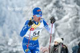 27.01.2023, Les Rousses, France (FRA): Perttu Hyvarinen (FIN) - FIS world cup cross-country, 10km, Les Rousses (FRA). www.nordicfocus.com. © Authamayou/NordicFocus. Every downloaded picture is fee-liable.