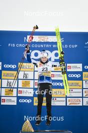 27.01.2023, Les Rousses, France (FRA): Ebba Andersson (SWE) - FIS world cup cross-country, 10km, Les Rousses (FRA). www.nordicfocus.com. © Authamayou/NordicFocus. Every downloaded picture is fee-liable.