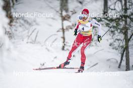 27.01.2023, Les Rousses, France (FRA): Jason Rueesch (SUI) - FIS world cup cross-country, 10km, Les Rousses (FRA). www.nordicfocus.com. © Thibaut/NordicFocus. Every downloaded picture is fee-liable.