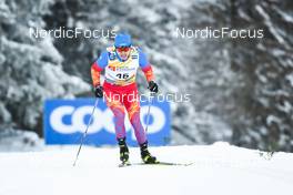 27.01.2023, Les Rousses, France (FRA): Achbadrakh Batmunkh (MGL) - FIS world cup cross-country, 10km, Les Rousses (FRA). www.nordicfocus.com. © Authamayou/NordicFocus. Every downloaded picture is fee-liable.