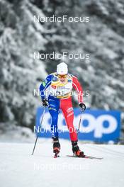 27.01.2023, Les Rousses, France (FRA): Victor Lovera (FRA) - FIS world cup cross-country, 10km, Les Rousses (FRA). www.nordicfocus.com. © Authamayou/NordicFocus. Every downloaded picture is fee-liable.