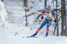 27.01.2023, Les Rousses, France (FRA): James Clugnet (GBR) - FIS world cup cross-country, 10km, Les Rousses (FRA). www.nordicfocus.com. © Thibaut/NordicFocus. Every downloaded picture is fee-liable.