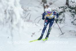 27.01.2023, Les Rousses, France (FRA): Florian Notz (GER) - FIS world cup cross-country, 10km, Les Rousses (FRA). www.nordicfocus.com. © Thibaut/NordicFocus. Every downloaded picture is fee-liable.