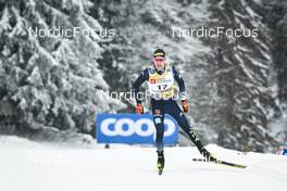 27.01.2023, Les Rousses, France (FRA): Albert Kuchler (GER) - FIS world cup cross-country, 10km, Les Rousses (FRA). www.nordicfocus.com. © Authamayou/NordicFocus. Every downloaded picture is fee-liable.