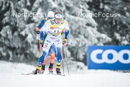 27.01.2023, Les Rousses, France (FRA): Edvin Anger (SWE) - FIS world cup cross-country, 10km, Les Rousses (FRA). www.nordicfocus.com. © Authamayou/NordicFocus. Every downloaded picture is fee-liable.