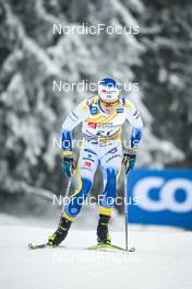 27.01.2023, Les Rousses, France (FRA): Jens Burman (SWE) - FIS world cup cross-country, 10km, Les Rousses (FRA). www.nordicfocus.com. © Authamayou/NordicFocus. Every downloaded picture is fee-liable.