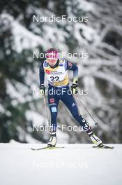 27.01.2023, Les Rousses, France (FRA): Katherine Sauerbrey (GER) - FIS world cup cross-country, 10km, Les Rousses (FRA). www.nordicfocus.com. © Thibaut/NordicFocus. Every downloaded picture is fee-liable.