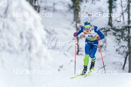 27.01.2023, Les Rousses, France (FRA): Miha Licef (SLO) - FIS world cup cross-country, 10km, Les Rousses (FRA). www.nordicfocus.com. © Thibaut/NordicFocus. Every downloaded picture is fee-liable.