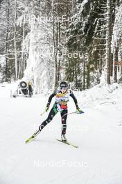 27.01.2023, Les Rousses, France (FRA): Anna Comarella (ITA) - FIS world cup cross-country, 10km, Les Rousses (FRA). www.nordicfocus.com. © Authamayou/NordicFocus. Every downloaded picture is fee-liable.