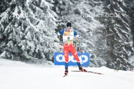 27.01.2023, Les Rousses, France (FRA): Adam Fellner (CZE) - FIS world cup cross-country, 10km, Les Rousses (FRA). www.nordicfocus.com. © Authamayou/NordicFocus. Every downloaded picture is fee-liable.