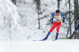 27.01.2023, Les Rousses, France (FRA): Michal Novak (CZE) - FIS world cup cross-country, 10km, Les Rousses (FRA). www.nordicfocus.com. © Thibaut/NordicFocus. Every downloaded picture is fee-liable.