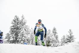 27.01.2023, Les Rousses, France (FRA): Eva Urevc (SLO) - FIS world cup cross-country, 10km, Les Rousses (FRA). www.nordicfocus.com. © Authamayou/NordicFocus. Every downloaded picture is fee-liable.