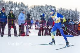 27.01.2023, Les Rousses, France (FRA): Vladislav Kovalyov (KAZ) - FIS world cup cross-country, 10km, Les Rousses (FRA). www.nordicfocus.com. © Thibaut/NordicFocus. Every downloaded picture is fee-liable.