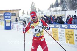 27.01.2023, Les Rousses, France (FRA): Hans Christer Holund (NOR) - FIS world cup cross-country, 10km, Les Rousses (FRA). www.nordicfocus.com. © Thibaut/NordicFocus. Every downloaded picture is fee-liable.