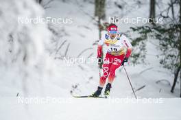 27.01.2023, Les Rousses, France (FRA): Dominik Bury (POL) - FIS world cup cross-country, 10km, Les Rousses (FRA). www.nordicfocus.com. © Thibaut/NordicFocus. Every downloaded picture is fee-liable.