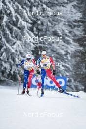 27.01.2023, Les Rousses, France (FRA): Clement Parisse (FRA) - FIS world cup cross-country, 10km, Les Rousses (FRA). www.nordicfocus.com. © Authamayou/NordicFocus. Every downloaded picture is fee-liable.
