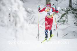 27.01.2023, Les Rousses, France (FRA): Iver Tildheim Andersen (NOR) - FIS world cup cross-country, 10km, Les Rousses (FRA). www.nordicfocus.com. © Thibaut/NordicFocus. Every downloaded picture is fee-liable.