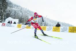 27.01.2023, Les Rousses, France (FRA): Hans Christer Holund (NOR) - FIS world cup cross-country, 10km, Les Rousses (FRA). www.nordicfocus.com. © Authamayou/NordicFocus. Every downloaded picture is fee-liable.