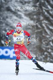 27.01.2023, Les Rousses, France (FRA): Simen Hegstad Krueger (NOR) - FIS world cup cross-country, 10km, Les Rousses (FRA). www.nordicfocus.com. © Authamayou/NordicFocus. Every downloaded picture is fee-liable.