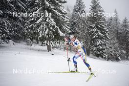 27.01.2023, Les Rousses, France (FRA): Elina Roennlund (SWE) - FIS world cup cross-country, 10km, Les Rousses (FRA). www.nordicfocus.com. © Thibaut/NordicFocus. Every downloaded picture is fee-liable.