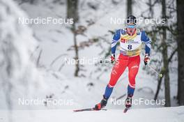 27.01.2023, Les Rousses, France (FRA): Adam Fellner (CZE) - FIS world cup cross-country, 10km, Les Rousses (FRA). www.nordicfocus.com. © Thibaut/NordicFocus. Every downloaded picture is fee-liable.