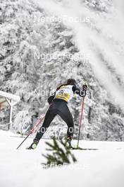 27.01.2023, Les Rousses, France (FRA): Anna Comarella (ITA) - FIS world cup cross-country, 10km, Les Rousses (FRA). www.nordicfocus.com. © Authamayou/NordicFocus. Every downloaded picture is fee-liable.