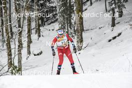 27.01.2023, Les Rousses, France (FRA): Lotta Udnes Weng (NOR) - FIS world cup cross-country, 10km, Les Rousses (FRA). www.nordicfocus.com. © Authamayou/NordicFocus. Every downloaded picture is fee-liable.